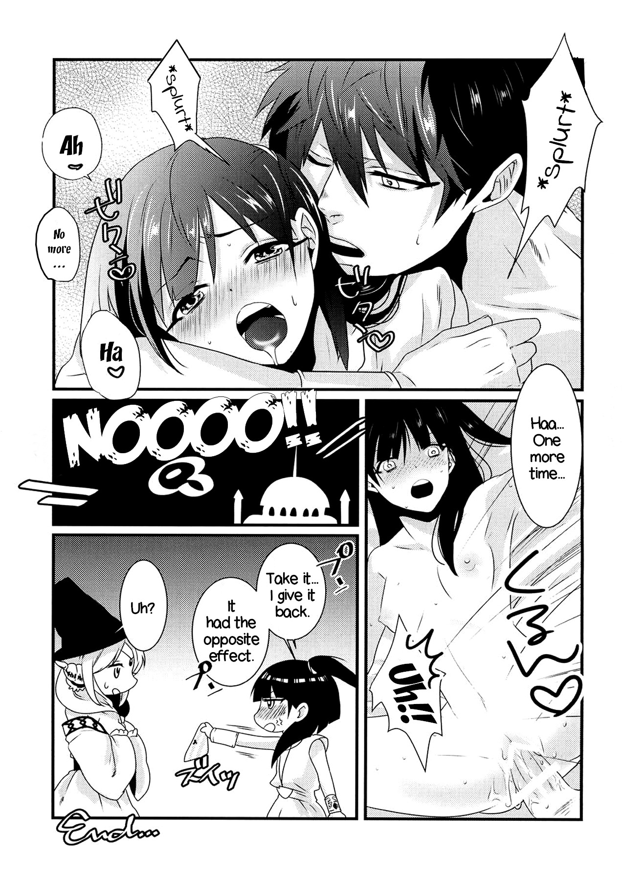 Hentai Manga Comic-v22m-A Book Where Morgiana Wears Panties For The First Time-Read-21